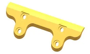 1U0593TP कैटरपिलर टॉप प्लेट वियर प्लेट