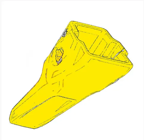 505-4014 कैट एडवांसिस ए110 सामान्य उत्खनन और दांत लोड करना