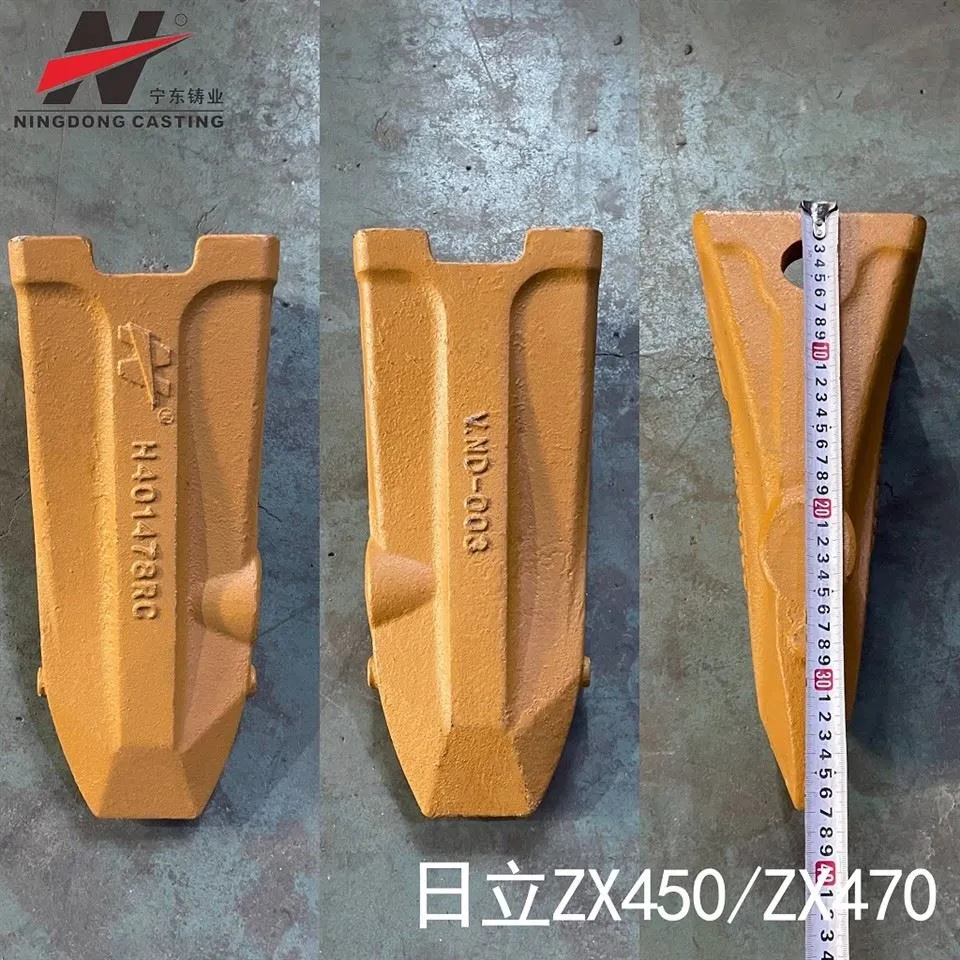 हिताची 470 H401478RC हिताची के लिए अच्छी कीमत अनुकूलित खनन उत्खनन बाल्टी दांत