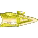 P120T P120TL KPRIME टाइगर दांत PC1200 PC1250 के लिए बिंदु