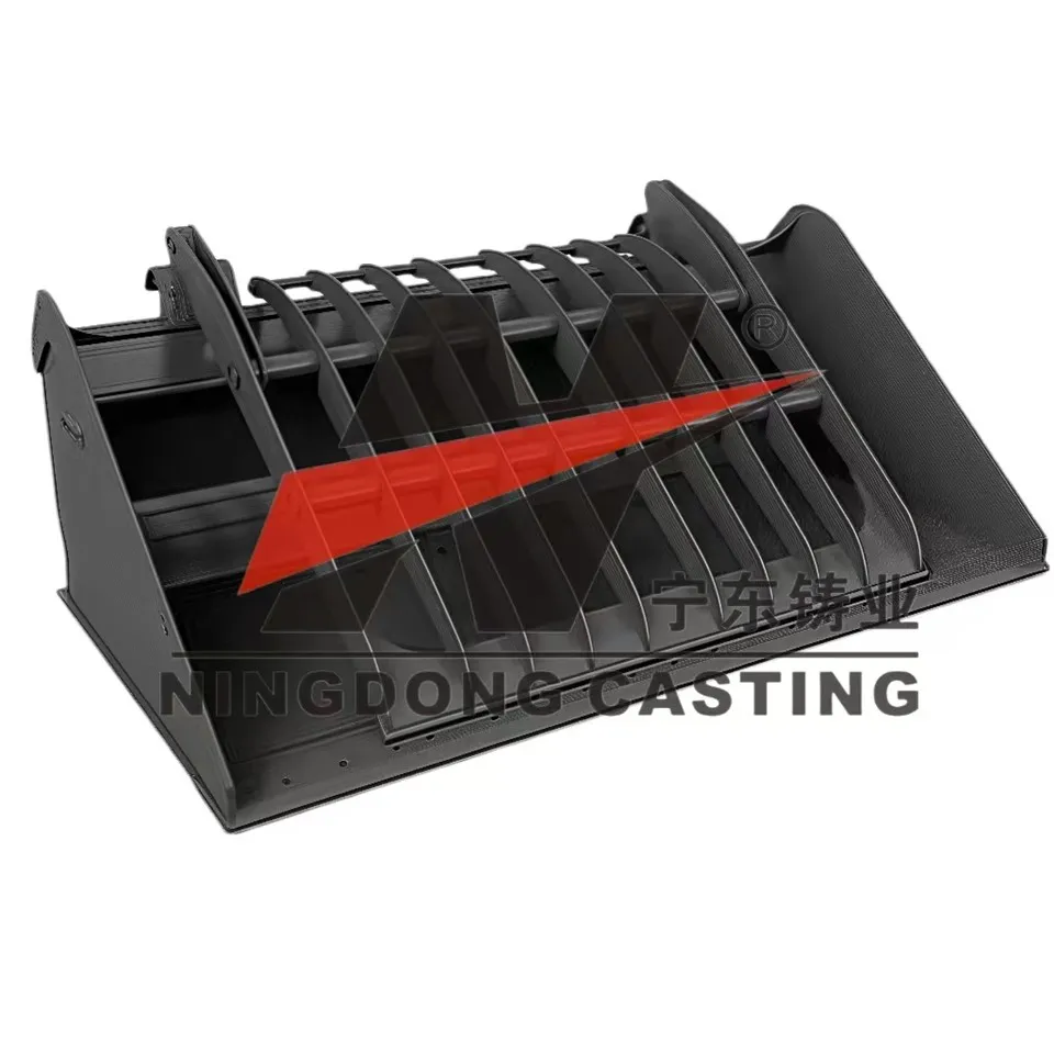 वोल्वो लोडर रिफ्यूज बकेट - L220H के लिए क्लैंप आर्म्स के साथ टैम्पिंग